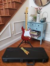 Fender Stratocaster American Ultra Neck Deluxe Body Candy Apple Red Strat USA picture