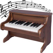 25 Keys Kids Piano Keyboard Mini Digital Piano Keyboard for Kids Wooden Electria picture