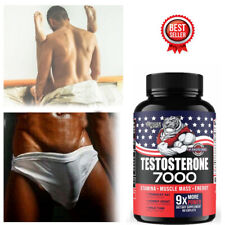 Men's Health 60 Caps Testosteron Booster for Men, Build Energy Muscle picture