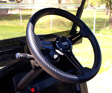 Carbon Fiber Wrapped Golf Cart Steering Wheel for EZGO Yamaha and Club Car picture