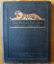 Scrapbook in Royal Tailors 1919 1920 Mens Clothing Antique DeLaval Akely MN picture