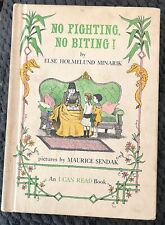 Vintage 1958 No Fighting, No Biting Else Holmelund Minarik HC Book 1st Edition picture