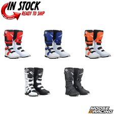 2024 MOOSE RACING QUALIFIER MX BOOTS MOTOCROSS OFF ROAD - PICK SIZE & COLOR picture
