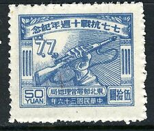 China 1947 Northeast Liberated Anniversary Japanese War $50.00 MNH  L1-35 picture