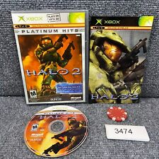 HALO 2 Microsoft Xbox 2004 Platinum Hits VGC Action Adventure Video Game picture