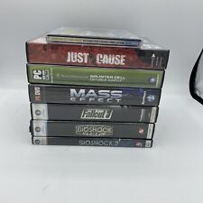 lot of 7 pc games(windows) (fallout3,Bioshock 1&2, Mass Effect) picture