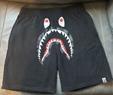 Black Bape Shark Sweat Shorts Size 2X picture