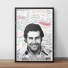 Pablo Escobar Poster / Print / Wall Art A5 A4 A3 / Columbia Drug Cartel / Mexico picture