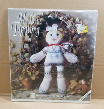 Vintage My Little Tagalong Dolly Doll Kit 8708 Designs For The Needle DMC picture