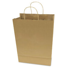 Cosco Premium Small Brown Paper Shopping Bag 50/Box 091565 picture