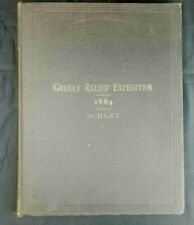 Original 1884 Navy GREELY RELIEF EXPEDITION  HC Winfield S Schley Signed Rare picture
