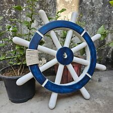 Ship Wheel Wooden Marine Wall Decorative Collectible Item 25