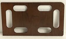 Vintage Unmarked Radio Large Wooden Back Panel In Great Condition Parts picture
