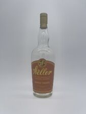 Weller SINGLE BARREL Bourbon Bottle & Stopper (Orange Label) Empty/Unrinsed picture