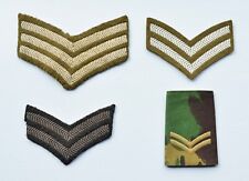Britsh Army Rank Insignia Sergeant’s Stripes / Corporal's Stripes & Epaulette picture