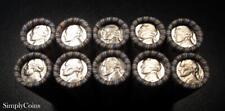 (10) 1966 Jefferson Nickel Roll ~ BU Uncirculated ~ 400 US Coin Lot Set MQ picture