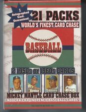 1952 CARD CHASE BOX-21 pack -Auto-2 cards 1950/60's picture