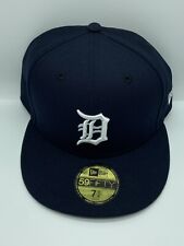Detroit Tigers New Era Home Authentic On-Field 59FIFTY Fitted Hat 7 3/4 picture