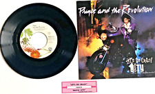 Prince And The Revolution, Let’s Go Crazy, 1984, 7”, 45RPM, PS, TS - NEAR MINT picture