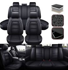 For Hyundai Sonata Car Seat Covers Full Set Leather 5-Seats Front Rear Cushions picture