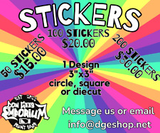 100 Custom Stickers picture