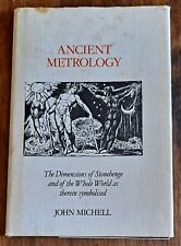 Ancient Metrology. Signed 1st. Ed. #187 of 504. John Michell 1981 picture