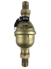 DAE VM-150P 1.5” Positive Displacement Water Meter,Pulse Output,Gallon+Couplings picture