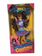 NEW CHEERLEADING COURTNEY BARBIE DOLL 1992 MATTEL #3933 BRAND NEW NRFB 1990s picture