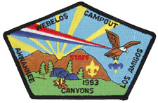 MINT STAFF 1993 District Camporee Orange County Council Patch California Eagle picture
