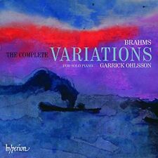Brahms: Complete Variations for solo piano (Audio CD) Garrick Ohlsson picture