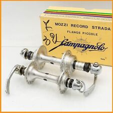 NOS NIB CAMPAGNOLO SUPER RECORD 32 130 mm HOLES HUBS ROAD BIKE VINTAGE 80S OLD picture