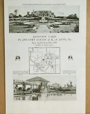 1921 Lee's Summit MO Longview Farm Estate RA Long Henry Hoit Photo Print Pages picture
