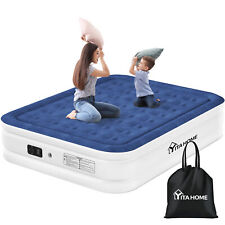 TAUS Queen Size Air Mattress with Built-in Pump Airbed Inflatable Mattresses picture
