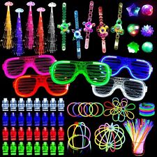 153 Packs Glow in the Dark Party Supplies LED Light Up Toys Bulk  Party Favors picture