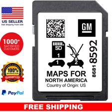 2023 GPS Navigation SD Card Map 85618592 For GM GMC Acadia Canyon Sierra Yukon picture