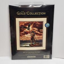 New Dimensions Gold Collection GIFT OF THE EAGLE FEATHER Cross Stitch Kit #3897 picture