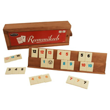 Front Porch Classics | Rummikub Vintage Edition in All-Wood Storage Case with 4  picture