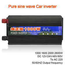 1000W Car Power Inverter DC 12V to AC 110V Pure Sine Wave Adaper Converter 60HZ picture