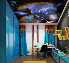 3D Blue Planet NA416 Ceiling WallPaper Murals Wall Print Decal AJ US Fay picture