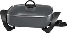 West Bend SKWB12GY13 Family-Sized Electric Skillet With Lid picture