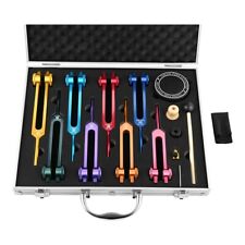 1 x Chakra Tuning Fork Set Aluminum Alloy For Meditation Yoga Sound Healing picture
