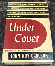 Under Cover by John Roy Carlson 1st Ed., 1943 -19th Print. WWII Covert Nazi Spy picture
