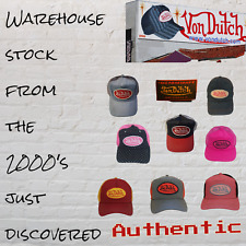 Von Dutch 100% Authentic Trucker Hats - RARE 20YR OLD FIND -  picture