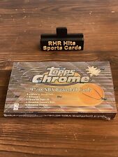 1997-98 Topps Chrome Basketball Factory Sealed Hobby Box picture