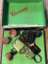 Vintage 1950’s Vibrosage Massager With 4 Attachments Tested And Works picture