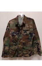 US Army Combat Medium X-Short Woodland Camouflage Jacket 8415 01 084 1646 picture