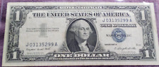1957A $1 DOLLAR BILL J03135299A SN  BLUE CERTIFICATE NOTE TP-2699 picture