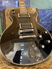Burny by Fernandes RLC-55 Les Paul Custom Black Electric Guitar Used From Japan picture