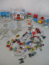 Micro Machines Vintage Lot Cars Truck Boat Stealth Aircraft Road Building 1991 picture