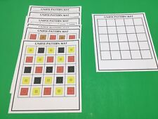 Unifix Pattern Match - Math Activity Cards Set Colors picture